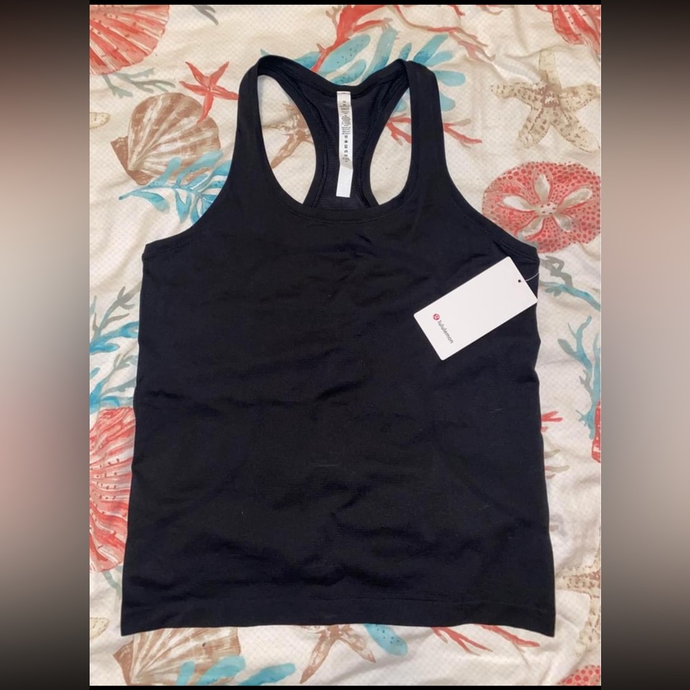 Lululemon Black Swiftly Tech Racerback Tank Top